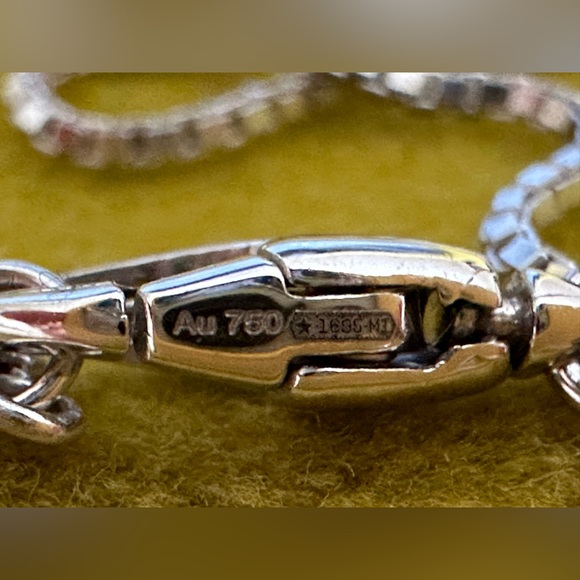 GUCCI “Link to love” necklace with diamonds - Picture 9 of 12